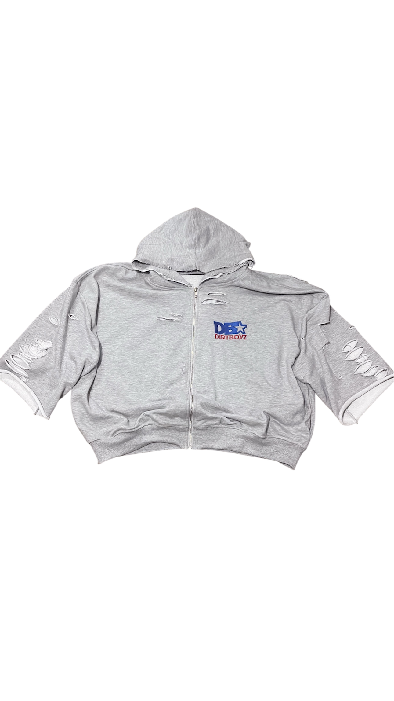 Signature Sport Mid Sleeve Cropped Zip-Up